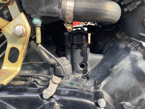 Coolant leak